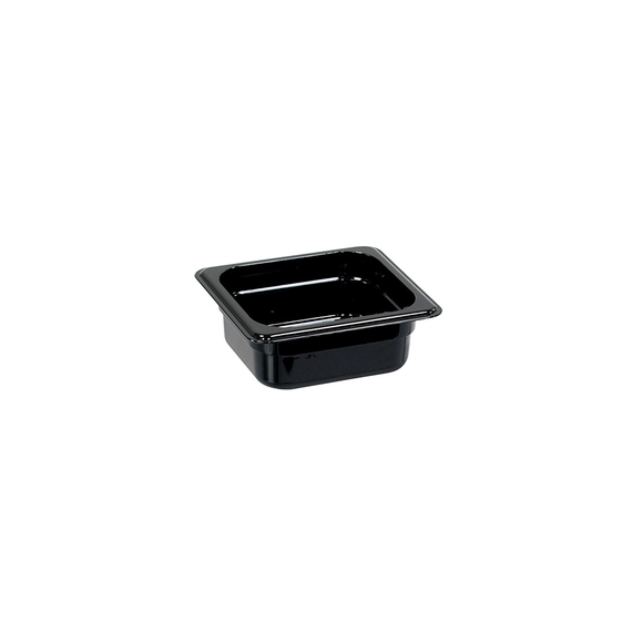 156102V01_MAIN_PRODUCT_PHOTO_9FXHrIr2i9Ev.jpg Stalgast Gastronormbehälter, Serie STANDARD, Polycarbonat, schwarz, GN 1/6 (100 mm) – Bild 1