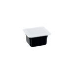 Stalgast Gastronormbehälter, Serie STANDARD, Polycarbonat, schwarz, GN 1/6 (100 mm) – Bild 2