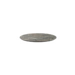 Feros Urban - Terrassentisch weißes Gestell + Galaxy-Marmor HPL-Platte Ø70 cm, Weiß + Galaxy Marmor – Bild 5