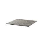 Feros X Cross - Tischgestell hoch sand + Galaxy Marble HPL-Tischplatte 70x70 cm, Sand + Galaxy Marble – Bild 4