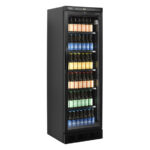 Tefcold Flaschenkühlschrank in Schwarz CEV425 BLACK, EEK D