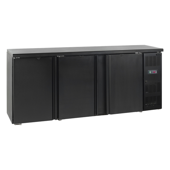 15854-CBC310.jpg Tefcold Backbar-Kühlschrank CBC310, Schwarz, EEK C – Bild 1