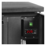 Tefcold Fasskühlschrank CKC4, Schwarz, EEK B – Bild 2
