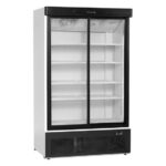 Tefcold Displaykühlschrank FS1202S, Weiß RAL 9016, EEK F