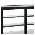 Tefcold Display-Backwarentheke LCT750C/BLACK, Edelstahl / Glas, EEK C – Bild 3