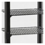 Tefcold Kühlvitrine Tischmodell UPD80-BLACK, Schwarz, ABS, EEK C – Bild 3