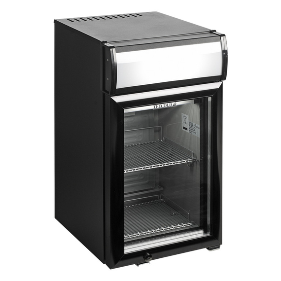 16067-BC25CP.jpg Tefcold Tischkühlschrank BC25CP, Schwarz, EEK B – Bild 1