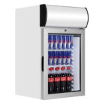 Tefcold Tischkühlschrank FS80CP, Weiß, EEK D – Bild 2