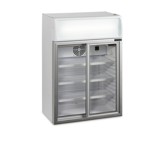16077-FSC100.jpg Tefcold Tischkühlschrank FSC100, Weiß, EEK D – Bild 1