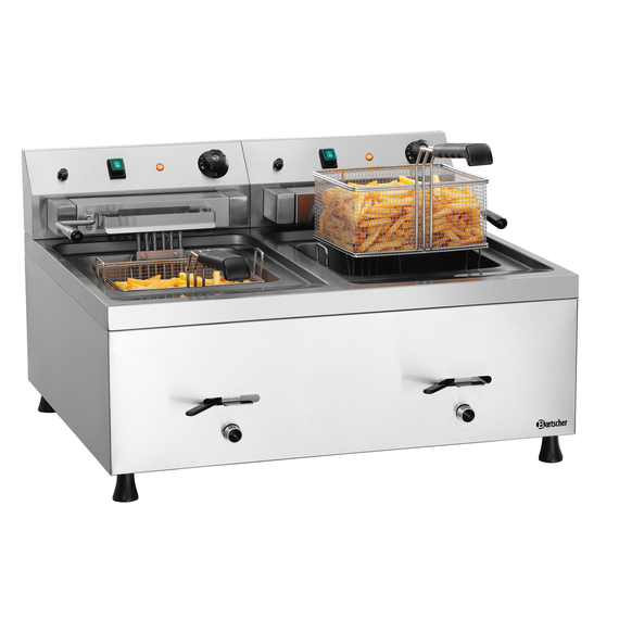 162651_2.jpg Bartscher Fritteuse 12L-20 – Bild 1