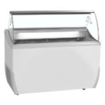Tefcold Speiseeisvitrine UDRS7, Weiß, EEK C