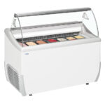 Tefcold Speiseeisvitrine UDRS7, Weiß, EEK C – Bild 2
