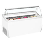 Tefcold Speiseeisvitrine UDRS9, Weiß, EEK C – Bild 2
