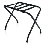Was Germany Gepäckablage, 65 x 40,5 x 54 cm, schwarz, pulverbeschichtet, Stahl, Nylon