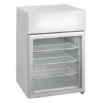 Tefcold Tischgefrierschrank UF100GCP, Weiß, EEK C