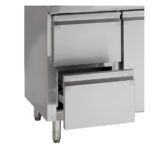 G-Line by Tefcold Thekenkühlschrank, GN 1/1 GC72, SS 201, EEK B – Bild 3