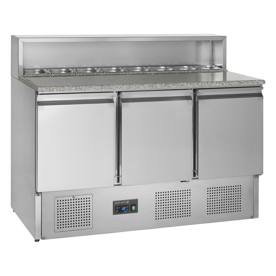 16456-PT930.jpg Tefcold Pizzakühltheke GN 1/1 PT930, SS 304 – Bild 1
