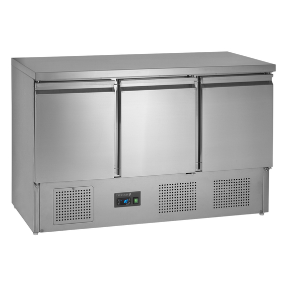 16488-SA1365-S-S.jpg Tefcold Saladette-Kühltheke, GN 1/1 SA1365 S/S, SS 304, EEK C – Bild 1