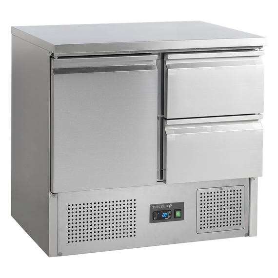 16494-SA912.jpg Tefcold Saladette-Kühltheke, GN 1/1 SA912, SS 304, EEK C – Bild 1