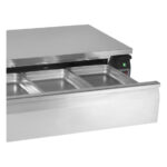 Tefcold GN2/1 Uni-Drawer UD2-3, SS 304, EEK G – Bild 3