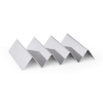 Was Germany Snackpresenter mit 3 Ablagen, 28 x 17 x 4,5 cm, Chromnickelstahl