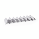 Was Germany Snackpresenter mit 7 Ablagen, 57 x 17 x 4,5 cm, Chromnickelstahl