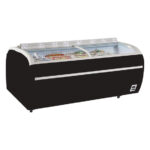 Tefcold Supermarkt-Kühler/Gefriertruhe in Schwarz TWIN 220B-CF, EEK C