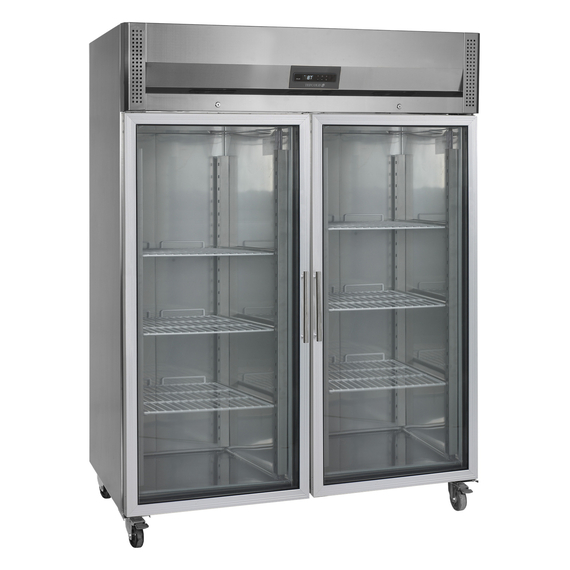 17597-RK1420G.jpg Tefcold Kühlschrank GN 2/1 RK1420G, SS 304, EEK C – Bild 1