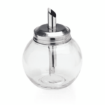 Was Germany Zuckerspender Set, 260 ml, Ø 8,5 cm, Set á 6 Stück, Edelstahl, Glas