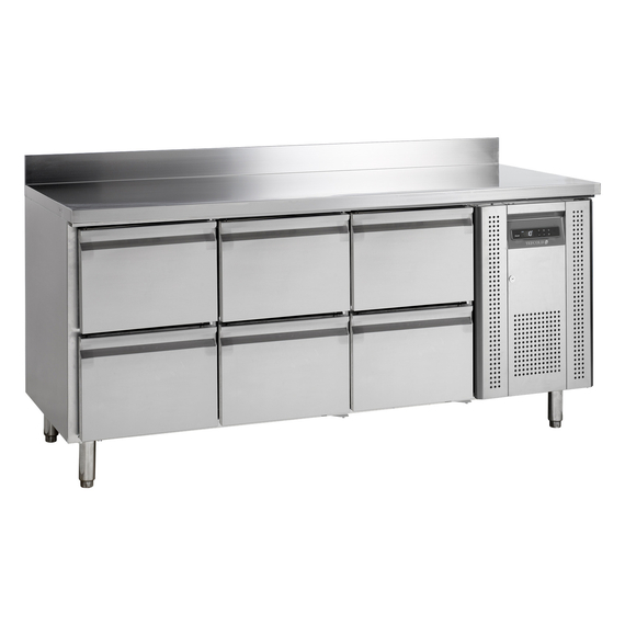 17692-CK7360.jpg Tefcold Thekenkühlschrank GN1/1 CK7360, SS 304, EEK B – Bild 1