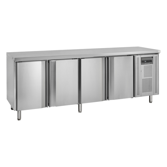 17717-SK6410.jpg Tefcold Snack-Thekenkühlschrank SK6410, SS 304, EEK C – Bild 1