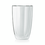Was Germany Caffè Latte Set LOUNGE, 360 ml, Ø 8,5 cm, Set á 2 Stück, Borosilikatglas