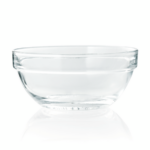 Was Germany Schüssel Set, Ø 10,5 cm, Höhe 5 cm, Set á 12 Stück, gehärtetes Glas