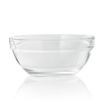 Was Germany Schüssel Set, Ø 14 cm, Höhe 6,5 cm, Set á 6 Stück, gehärtetes Glas