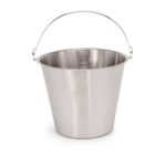 Was Germany Eimer, Ø 33 cm, 15 ltr., mit Skalierung, Chromnickelstahl