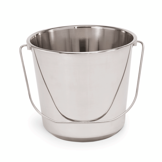 1808700_WS_jgz5-d3.png Essentials Eimer, Ø 30 cm, 14 ltr., Chromnickelstahl – Bild 1