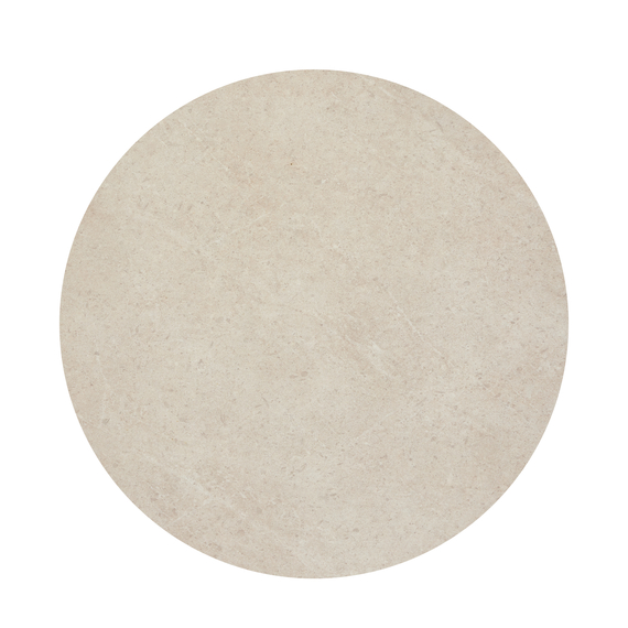 18120_hpl_table-top_sand-stone_round_120cm_1.jpg Feros HPL-Tischplatte Ø 120 cm, Sandstein – Bild 1
