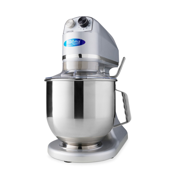 1_img__6026_1.jpg Maxima Gastro Planetenmischer - 7 l - Bis zu 2 kg Teig - Silber – Bild 1