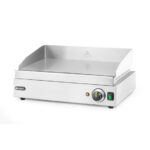 Hendi Grillplatte, Profi Line, glatte Ausführung, 230V/2400W, 527x404x(H)233mm