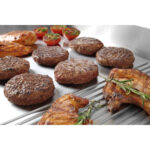 Hendi Grillplatte, Profi Line, 2/3 glatt, 1/3 gerillt, 230V/3500W, 697x474x(H)241mm – Bild 4