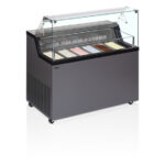 Tefcold Speiseeisvitrine MIRABELLA 6, Anthrazit RAL 7016, EEK C – Bild 2