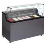 Tefcold Speiseeisvitrine MIRABELLA 7, Anthrazit RAL 7016, EEK C – Bild 2