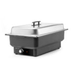 Hendi Chafing Dish Tellano, elektrisch, Kitchen Line, GN 1/1, 9L, 220-240V/900W, 575x349x(H)278mm – Bild 2