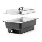 Hendi Chafing Dish Tellano, elektrisch, Kitchen Line, GN 1/1, 9L, 220-240V/900W, 575x349x(H)278mm – Bild 4
