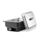 Hendi Chafing Dish Tellano, elektrisch, Kitchen Line, GN 1/1, 9L, 220-240V/900W, 575x349x(H)278mm – Bild 5