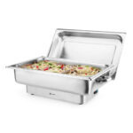 Hendi Chafing dish elektrisch Pollina, Profi Line, 9L, Silber, 230V/900W, 587x440x(H)273mm – Bild 2