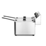 Hendi Fritteuse Kitchen Line - 2x8L, Kitchen Line, 16L, 230V/7000W, 542x430x(H)351mm – Bild 4