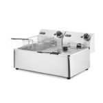 Hendi Friteuse Kitchen Line - 2x6L, Kitchen Line, 12L, 230V/6600W, 550x430x(H)305mm – Bild 3