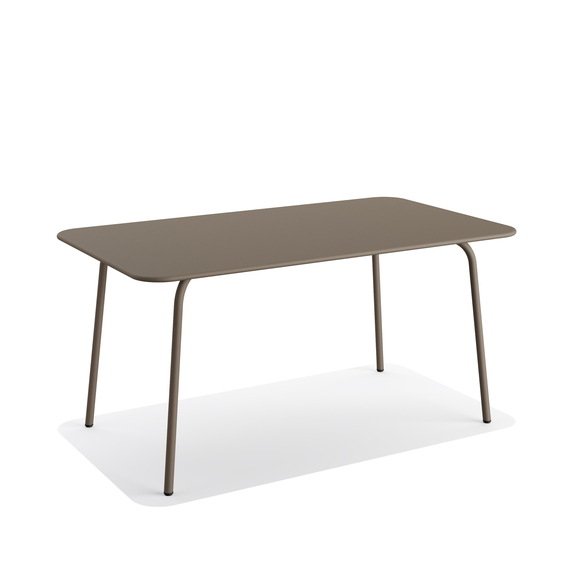 20601-shine-table-cappuccino-1.jpg Feros Shine - rechteckiger Outdoortisch, Cappuccino – Bild 1