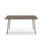 Feros Shine - rechteckiger Outdoortisch, Cappuccino – Bild 2